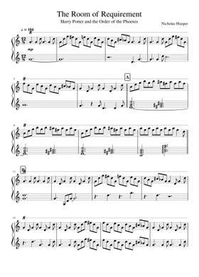 harry potter by Harry and the Potters free sheet music | Download PDF or  print on Musescore.com
