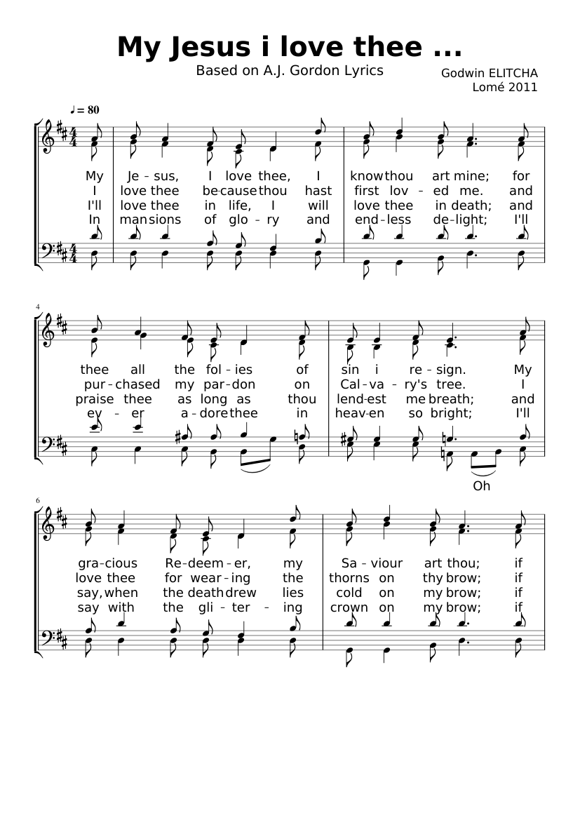 My Jesus I Love Thee Sheet Music For Piano Soprano Piano Voice Download And Print In Pdf Or Midi Free Sheet Music With Lyrics Thrash Metal Musescore Com My Jesus I Love Thee Sheet Music For Piano Soprano Piano Voice Download And Print In Pdf Or Midi Free Sheet Music With Lyrics Thrash Metal Musescore Com
