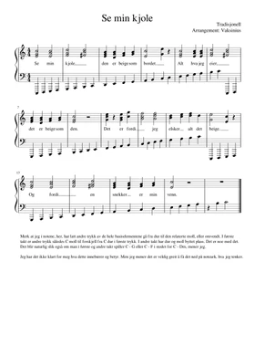 💜 Delta : Se min kjole sheet music | Play, print, and download in PDF or  MIDI sheet music on Musescore.com