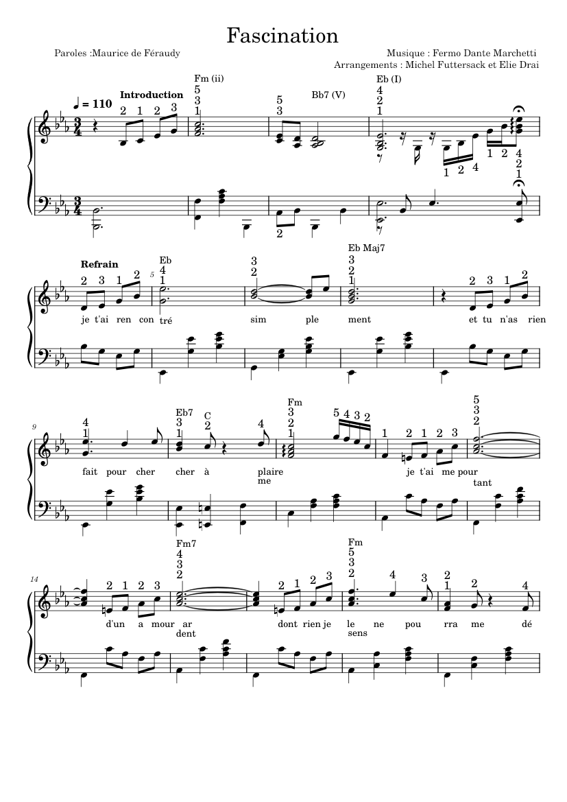 Fascination – Fermo Dante Marchetti Sheet music for Piano (Solo) |  Musescore.com