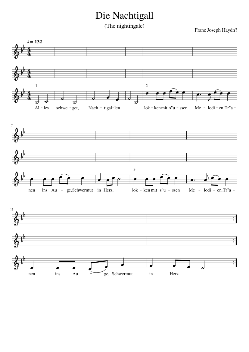 Die Nachtigall
