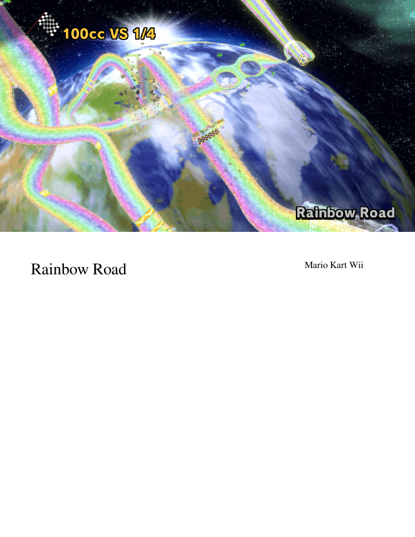 Mario Kart Wii - Rainbow Road Sheet music for Accordion, Oboe, Timpani,  Trumpet other (Mixed Quartet) | Musescore.com