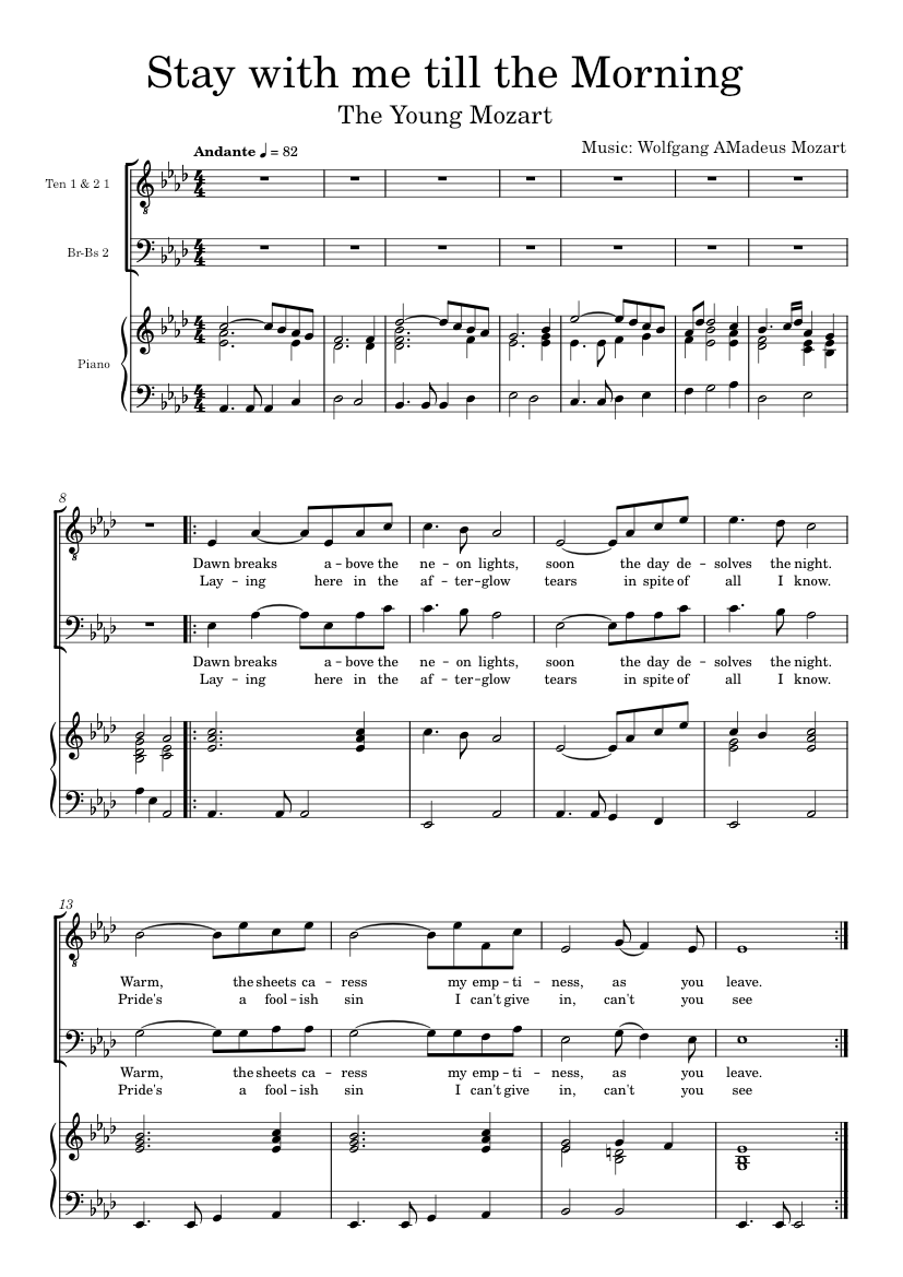 FRM207 Stay With Me Till The Morning TB PAR Sheet Music For Piano Men FRM207 Stay With Me Till The Morning TB PAR Sheet Music For Piano Men