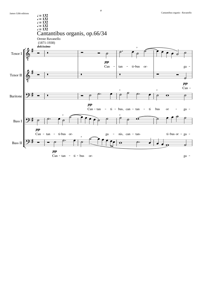 Cantantibus organis op.66/34