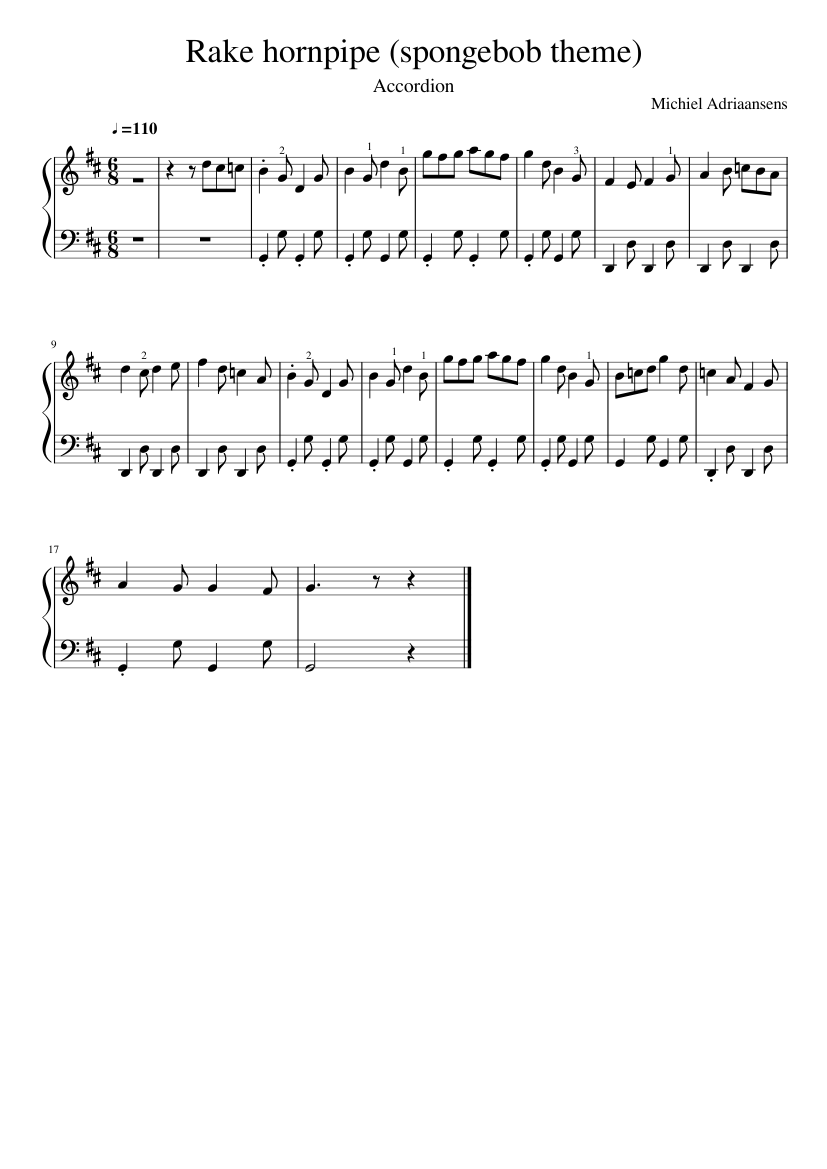 Rake hornpipe