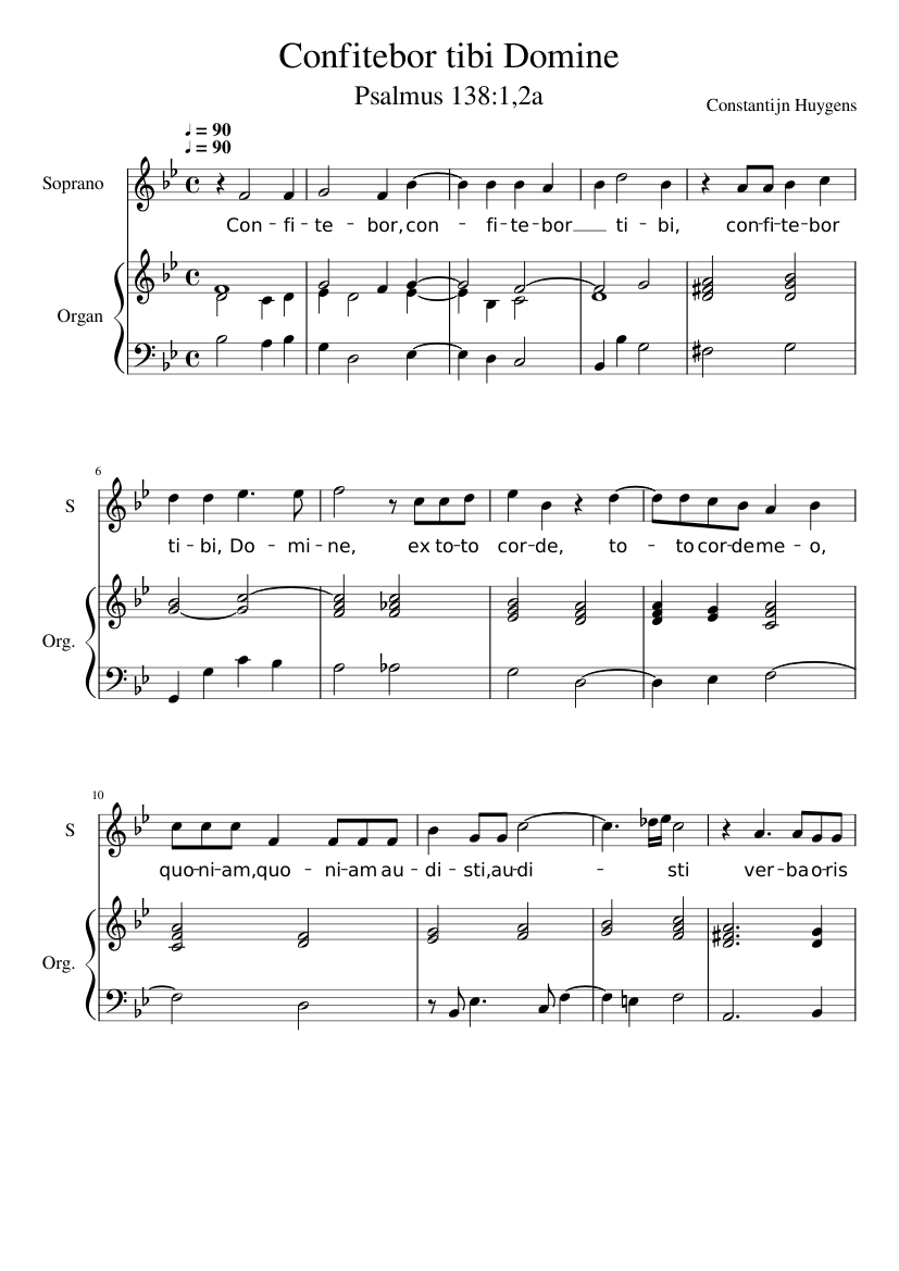 Cinfitebor tibi Domine