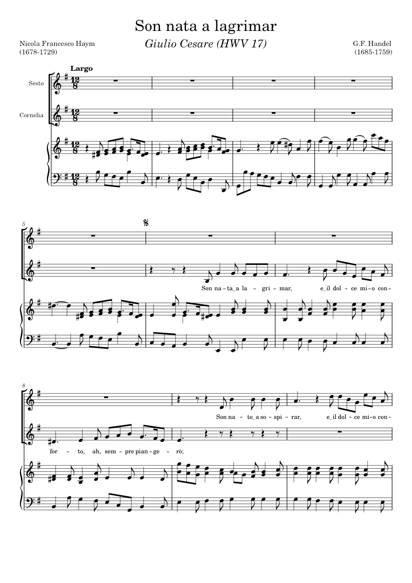 Giulio Cesare in Egitto HWV 17