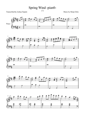 Toki Wo Kizamu Uta Piano Arrangement, PDF, Leisure