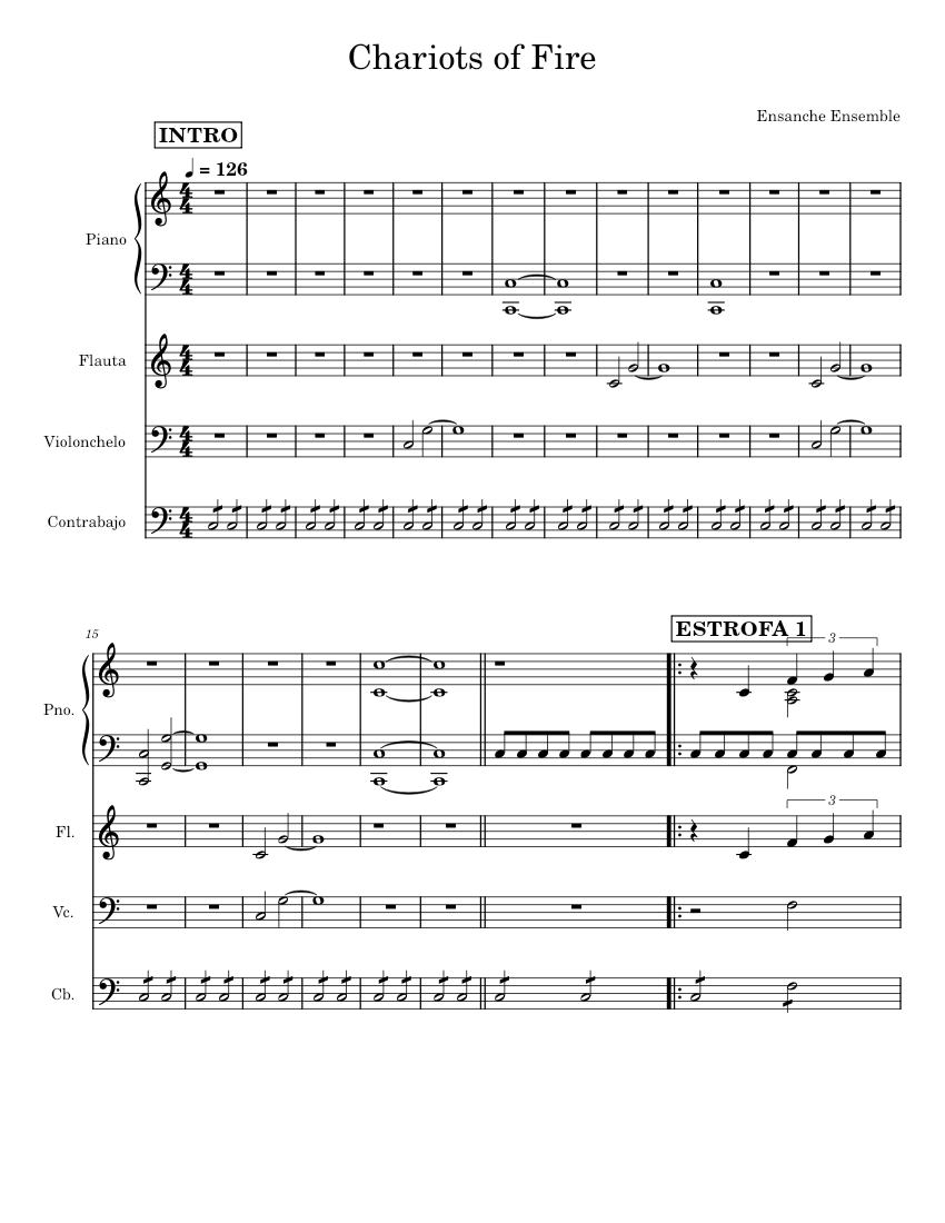 Chariots of Fire – Vangelis Chariots of Fire (Vangelis) - cover by ...