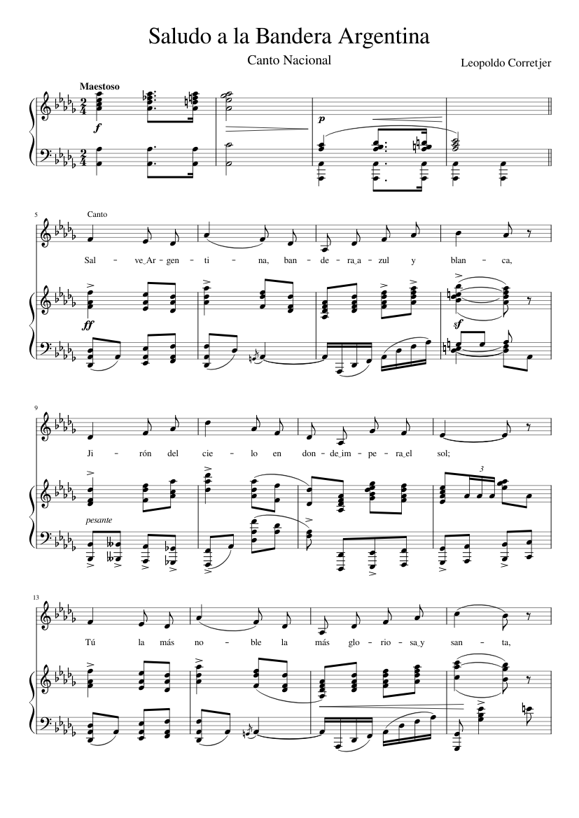 Saludo a la Bandera Argentina