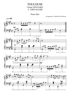 NOUGARO TROMPETTE sheet music | Play, print, and download in PDF or MIDI  sheet music on Musescore.com
