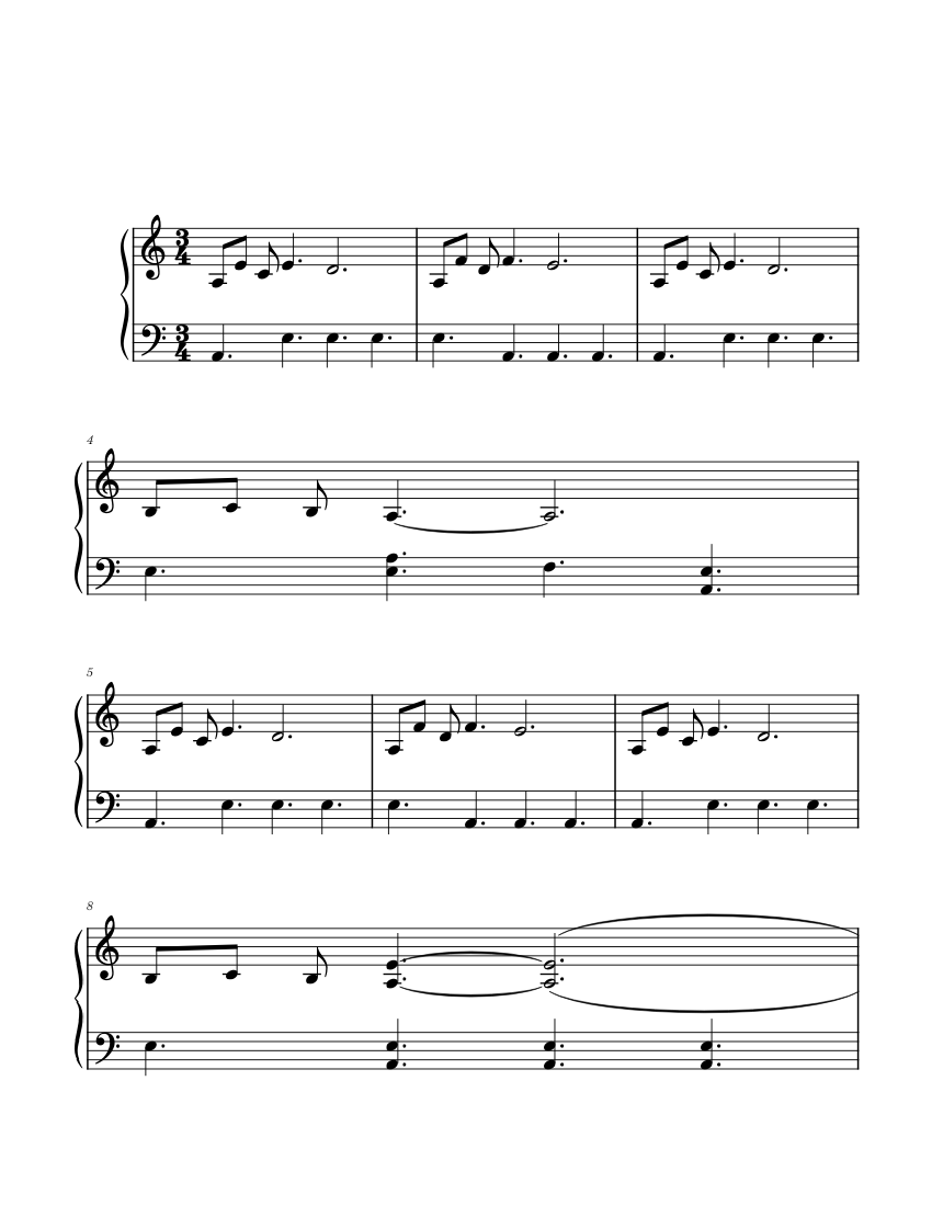 Журавли Sheet Music For Piano (Solo) Easy | Musescore.Com