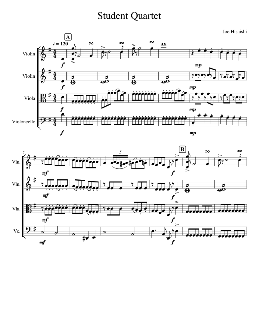 Student Quartet