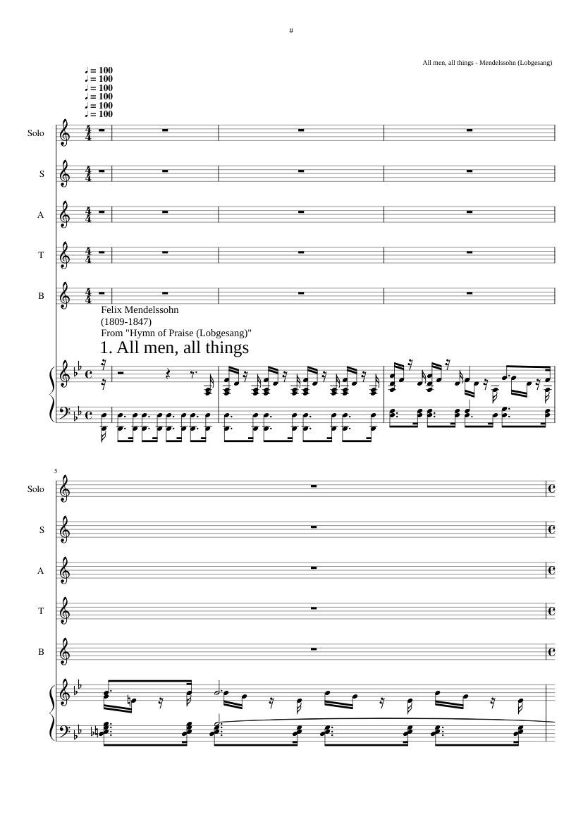 Lobgesang op. 52 (MWV A 18)