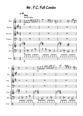 Mr Pc Sheet Music Free Download In Pdf Or Midi On Musescore Com