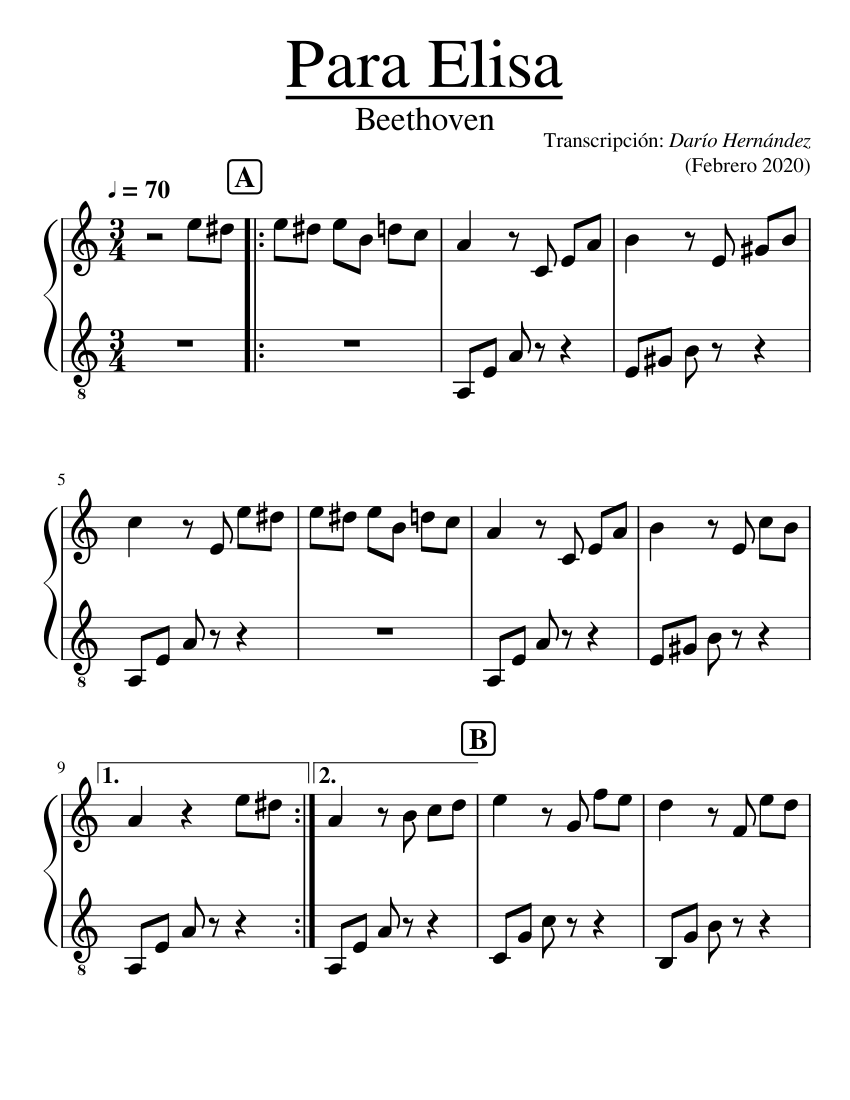 Beethoven - Para Elisa