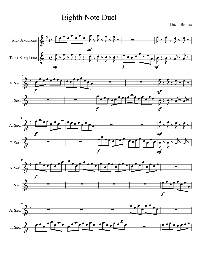 Eighth Note Duel