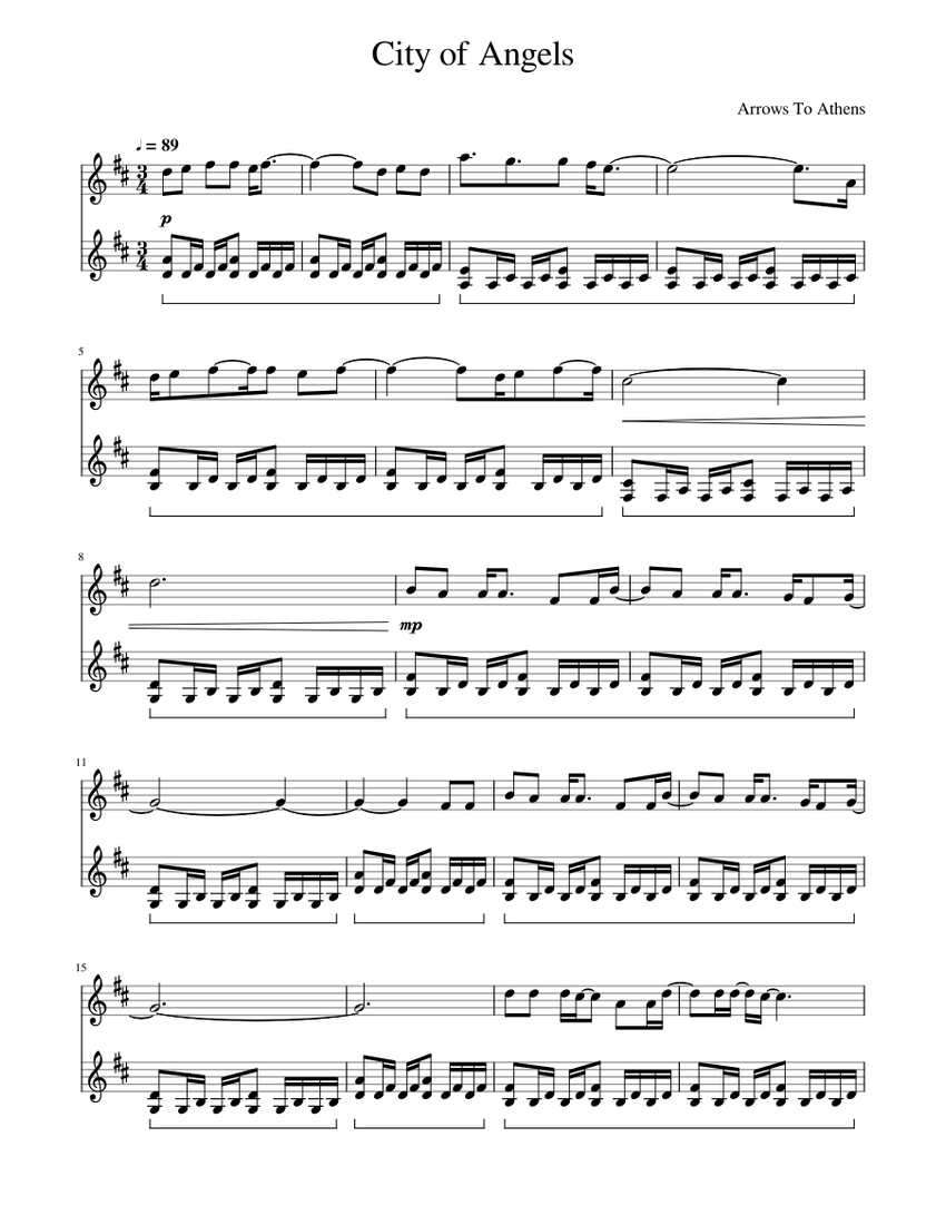 City Of Angels Arrows To Athens Sheet Music For Piano Solo Easy city-of-angels-arrows-to-athens-sheet-music-for-piano-solo-easy
