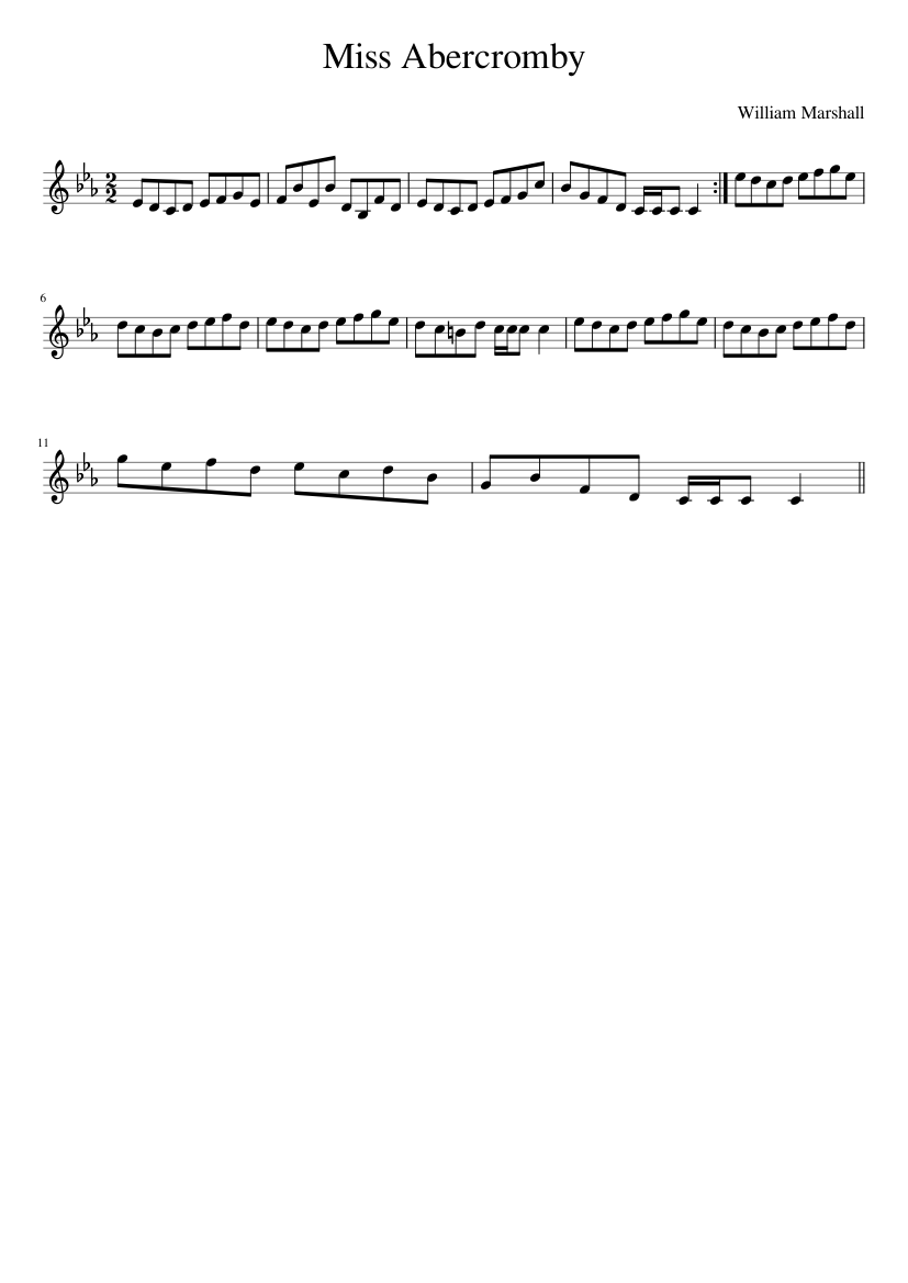 Miss Abercromby