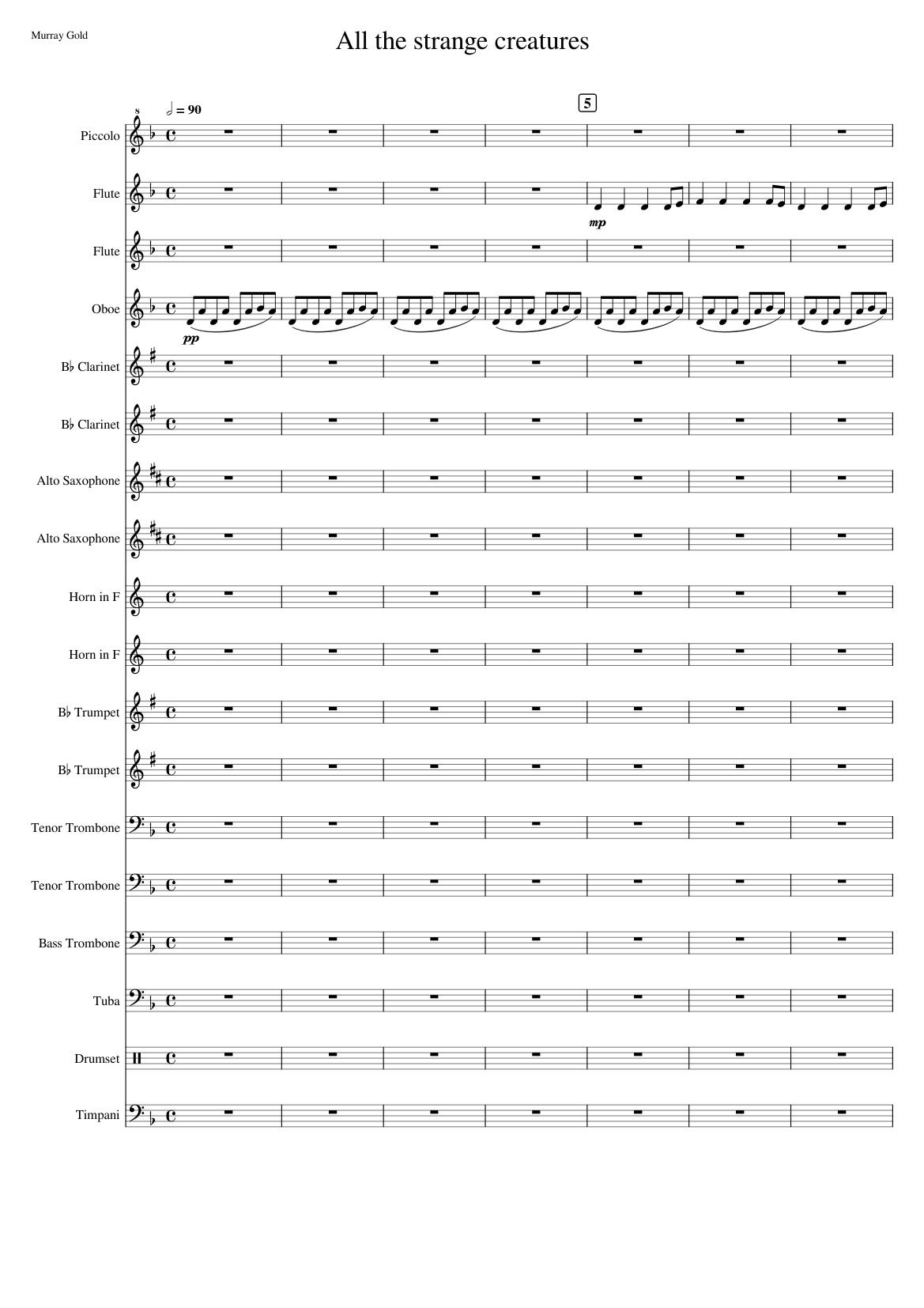 All the Strange Strange Creatures