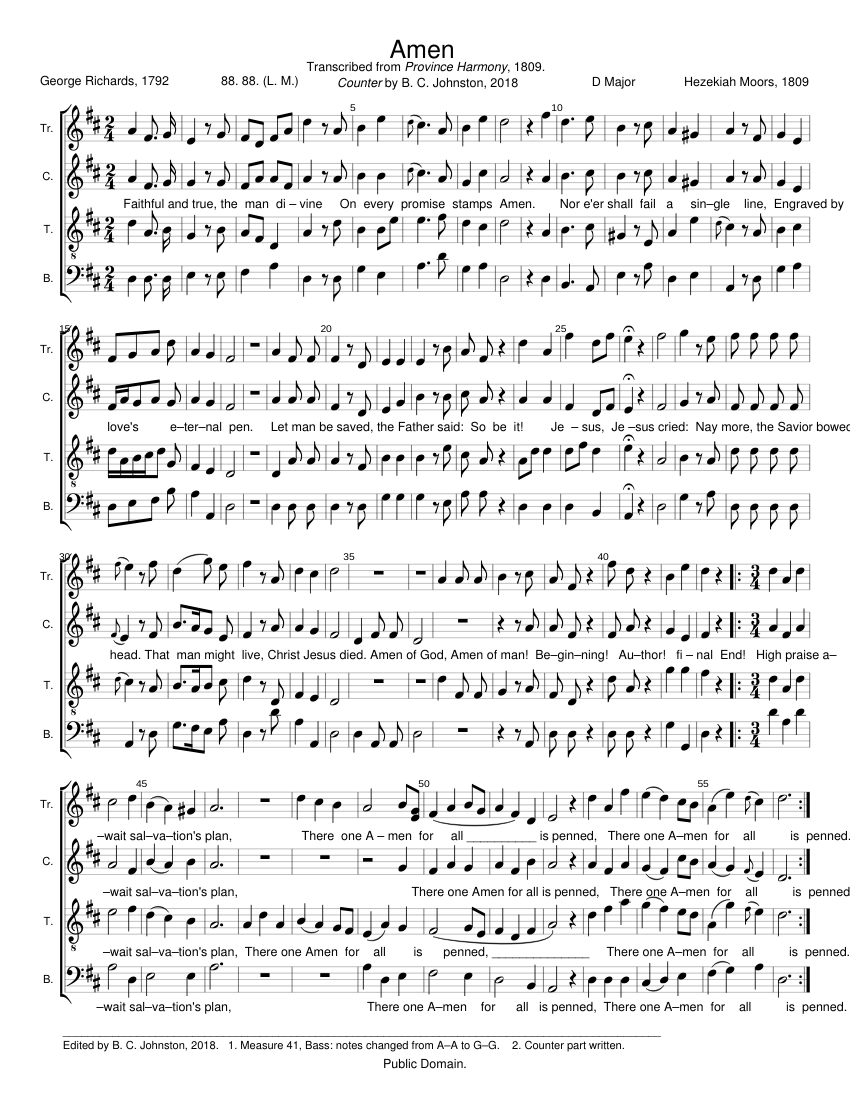 Amen - Hezekiah Moors