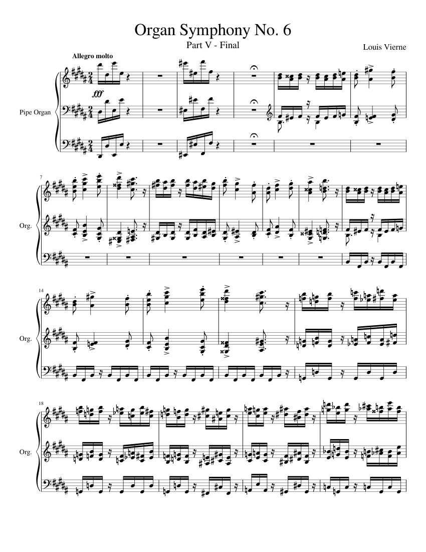 Symphonie No.6 Op.59