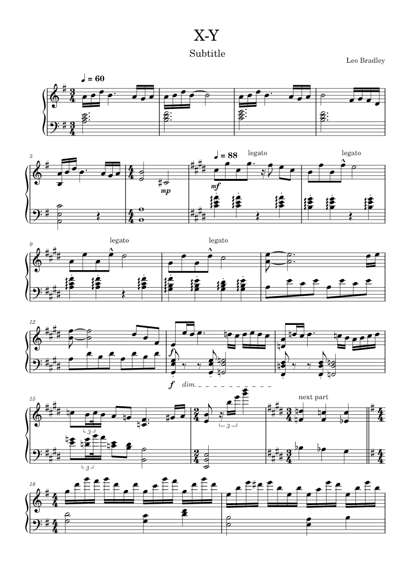 Serena's Theme - Pokémon XY&Z Dub, Ed Goldfarb Sheet music for Piano  (Solo)