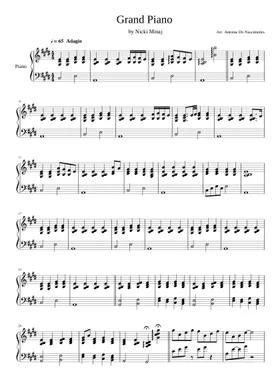 Punisher - Phoebe Bridgers Sheet music for Piano (Solo) Easy