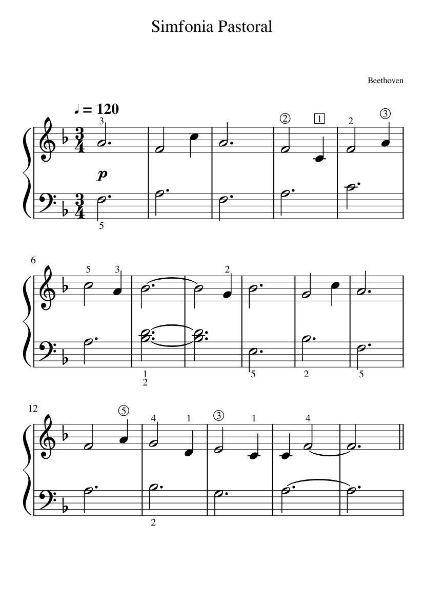 Simfonia pastoral - Beethoven