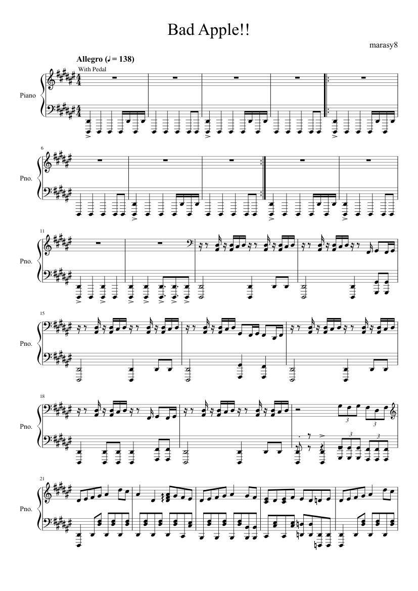 DeepPurple,Best,bandscore楽譜 Deep Purple [lead sheet] Sheet Music with Chords for Piano