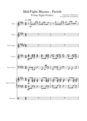 GIGACHAD Sheet music for Trumpet in b-flat, Baritone horn (Brass Duet)