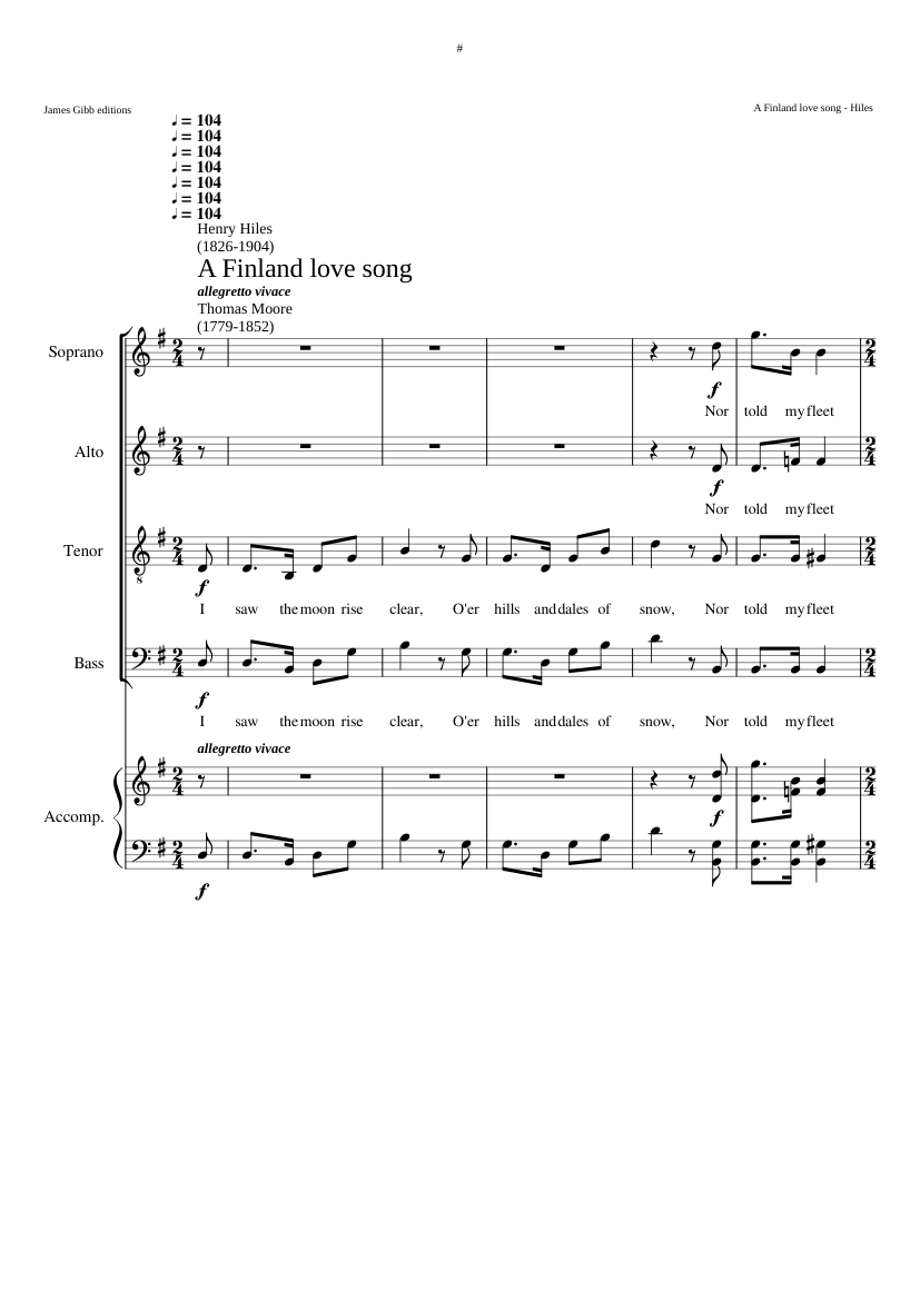A Finland love song
