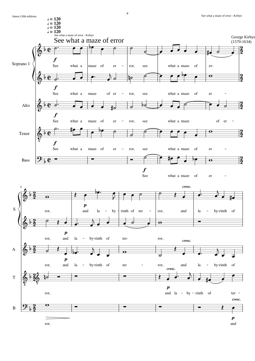 See what a maze of error