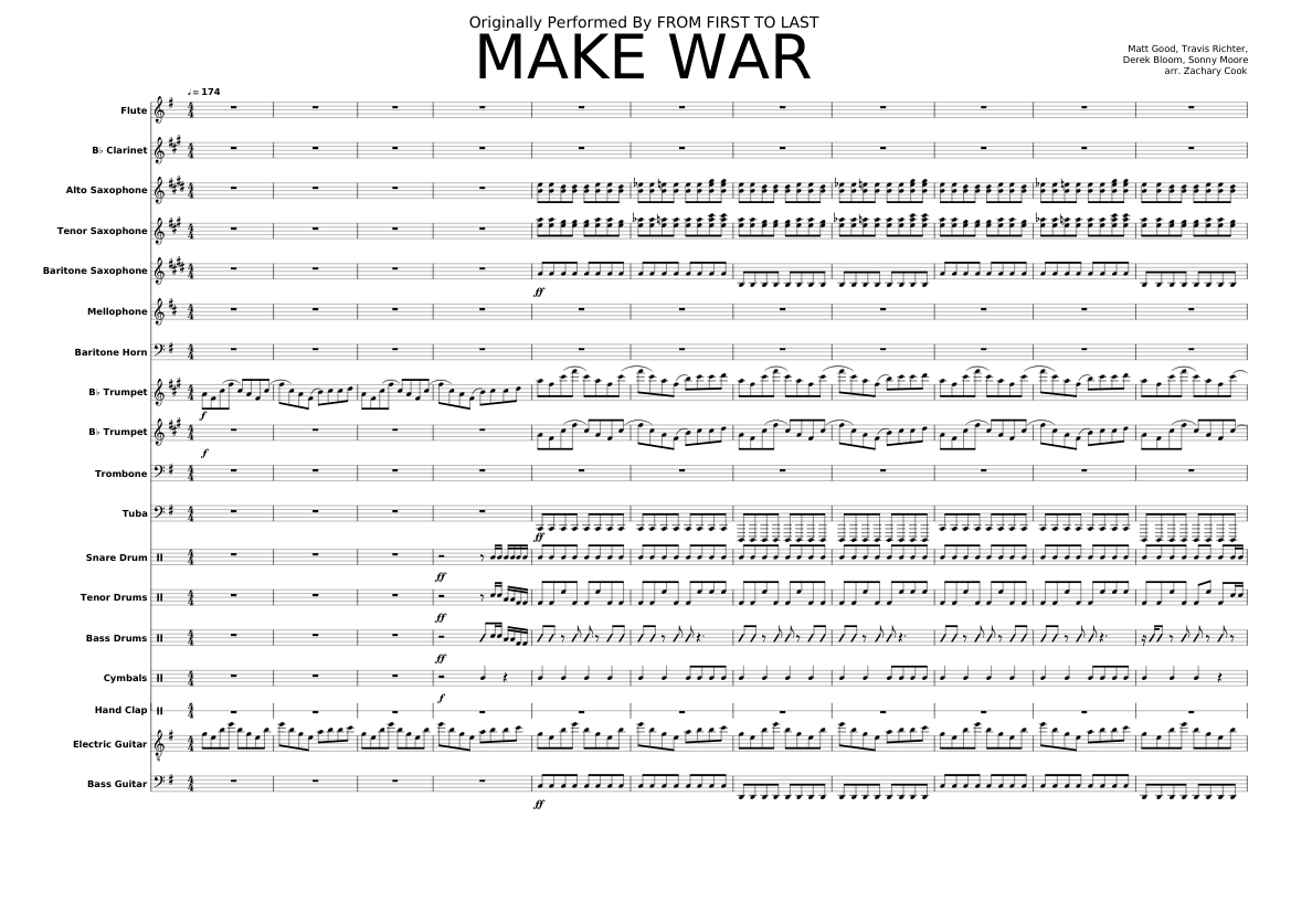 make war