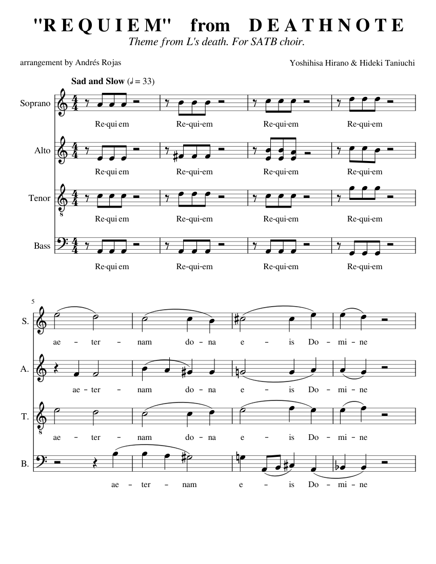 REQUIEM, PDF, Música clásica