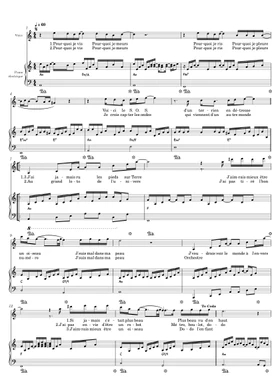 Free Grégory Lemarchal sheet music | Download PDF or print on Musescore.com