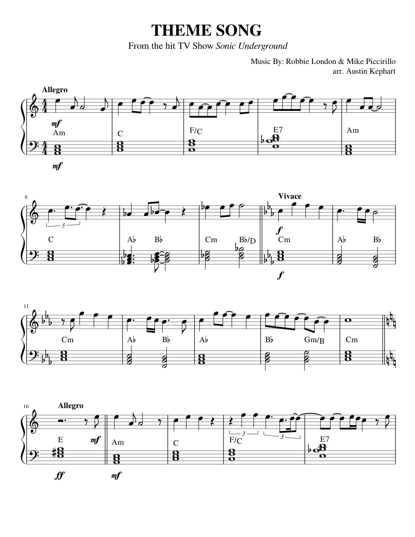 sonic underground theme