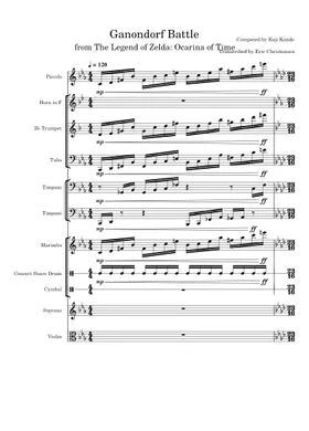 Ocarina of Time Music sheet music  Play, print, and download in PDF or  MIDI sheet music on