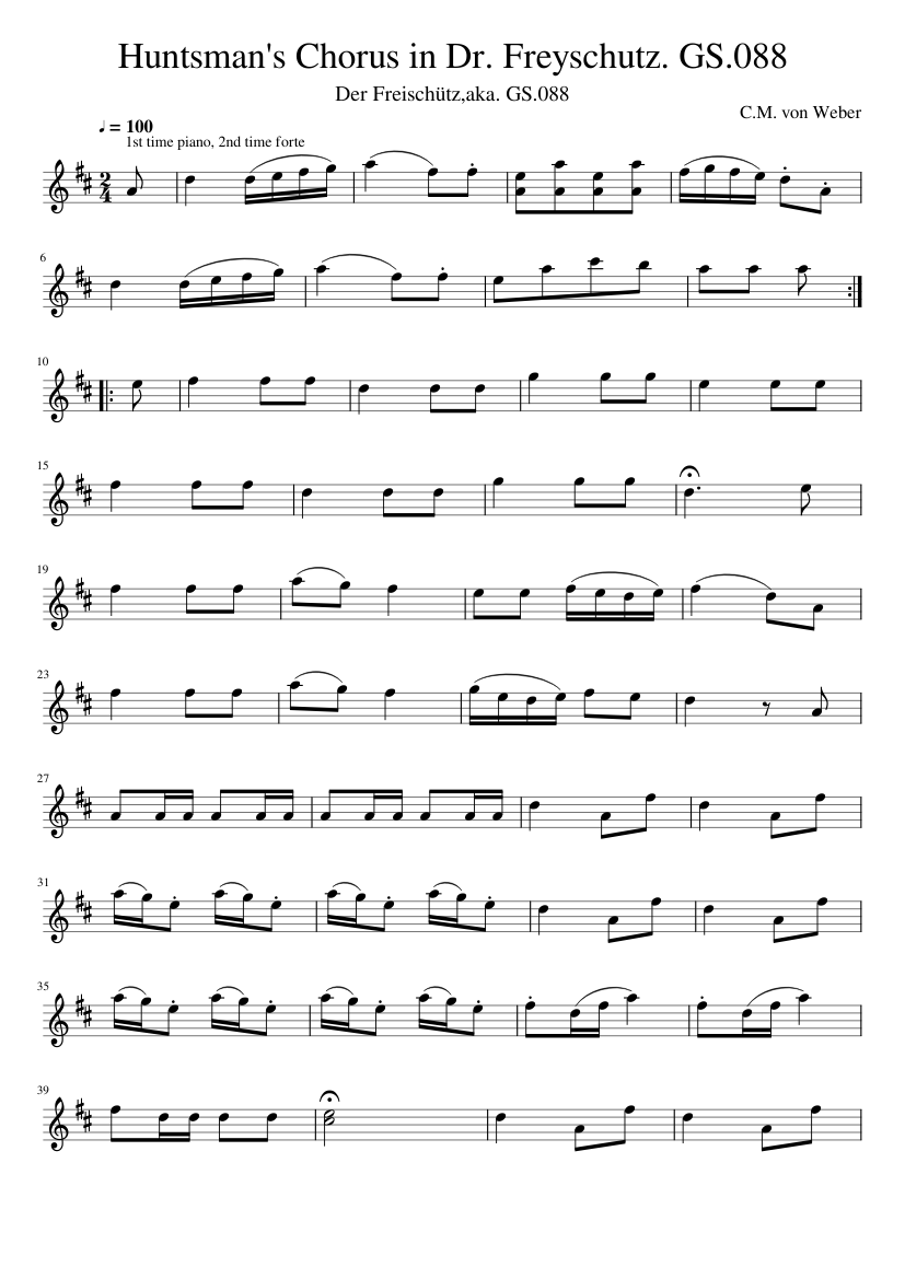 Huntsman's Chorus
