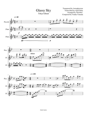 Free glassy sky by Donna Burke sheet music | Download PDF or print on  Musescore.com