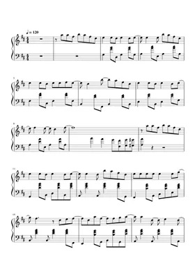 summertime — cinnamons & evening cinema Sheet music for Piano (Solo)