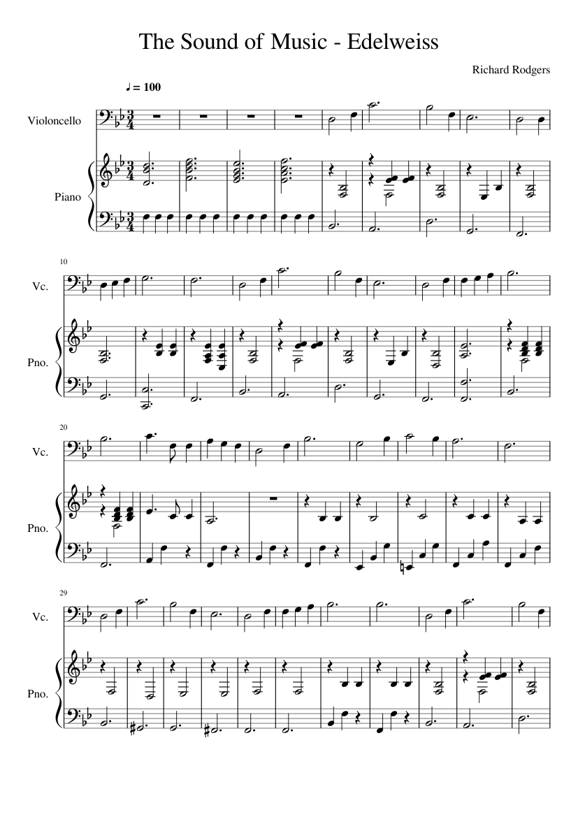 Edelweiss (from The Sound of Music)