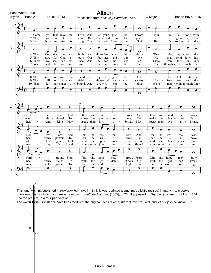 Albion - Robert Boyd