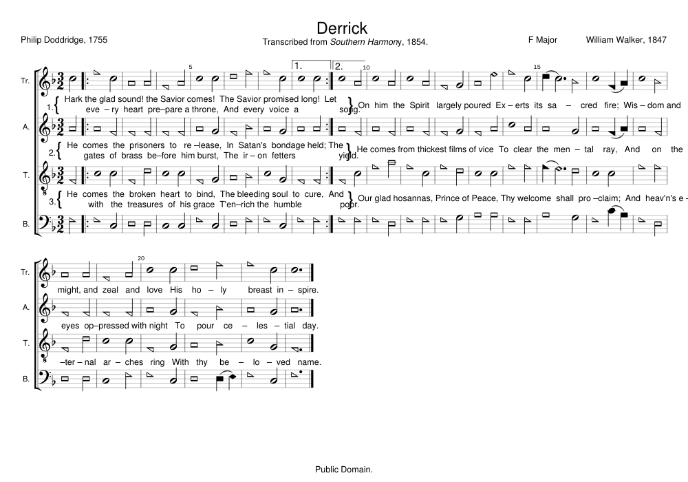 Derrick - William Walker