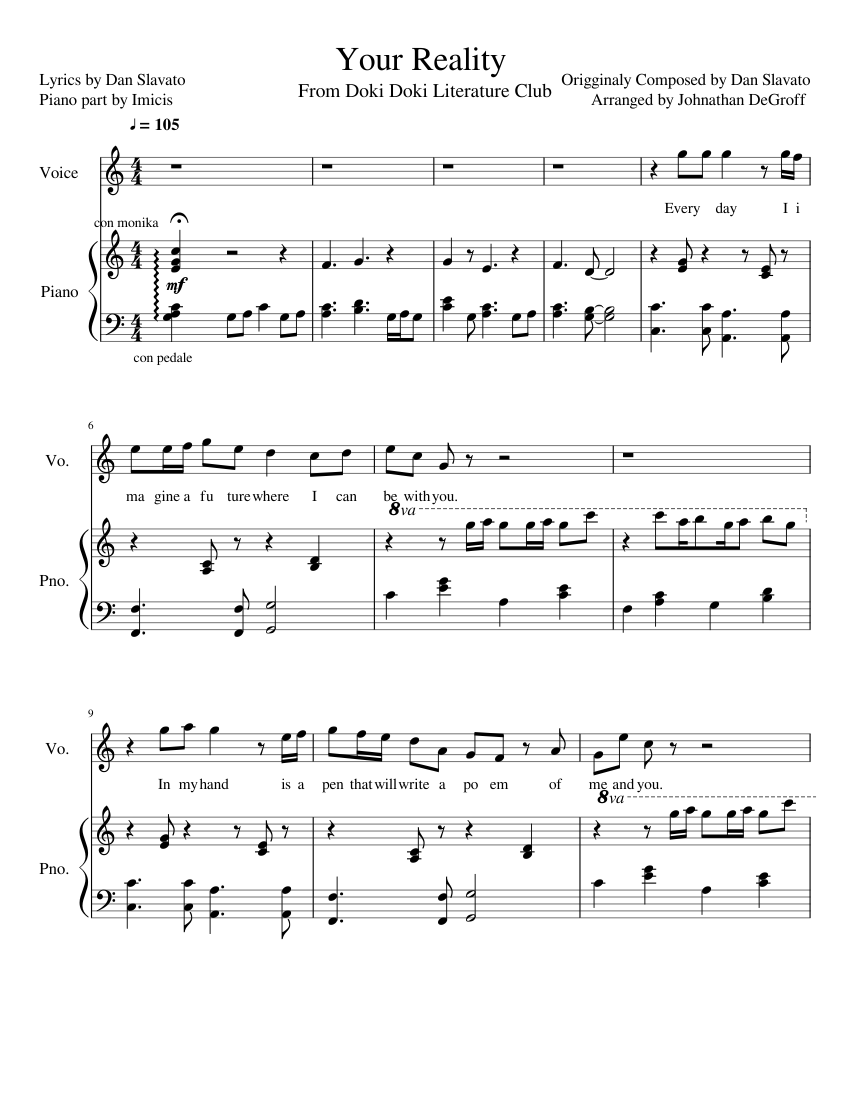 Doki Doki Literature Club Song Lyrics