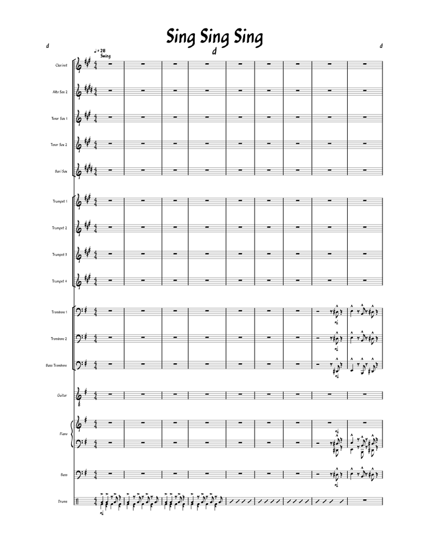 Sing Sing Sing With A Swing Benny Goodman Piano Tutorial Sing sing sing with a swing benny goodman piano tutorial