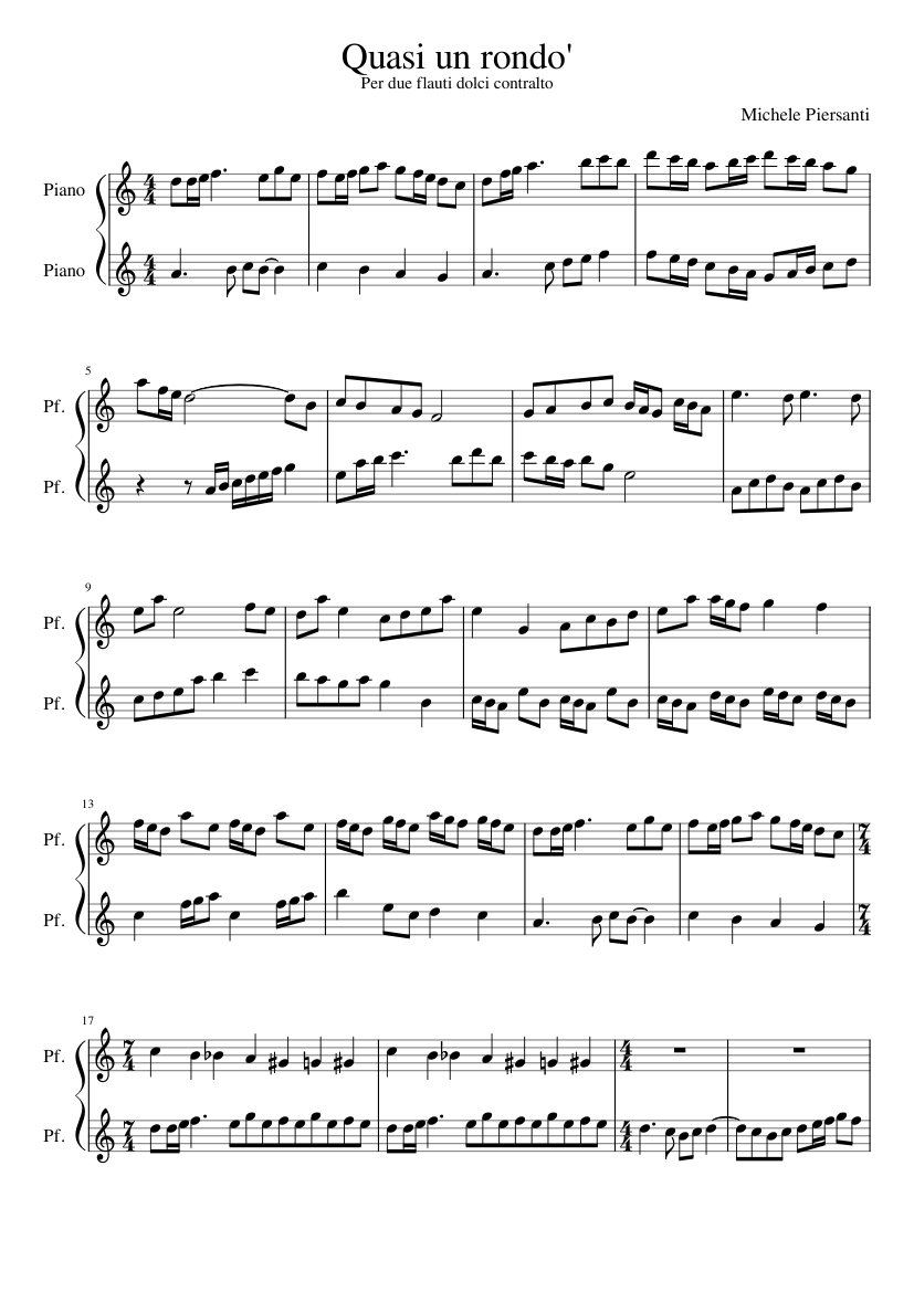 Quasi un rondo