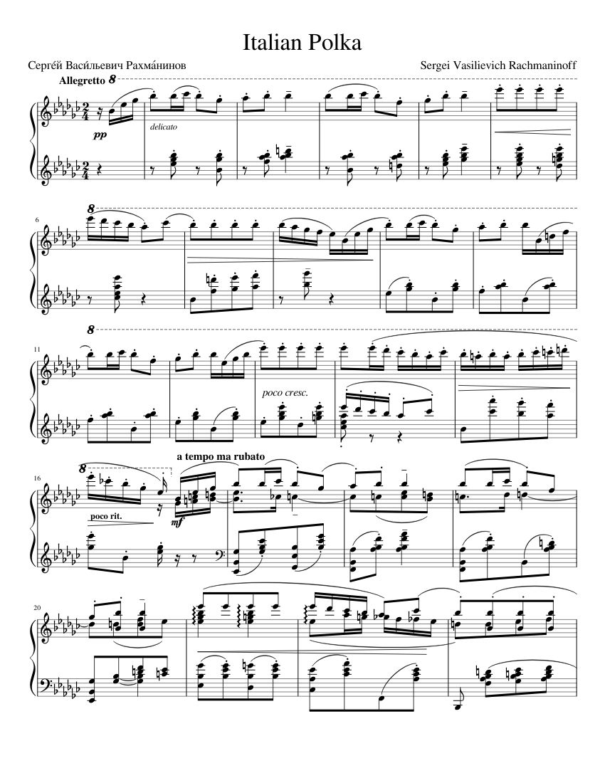 Polka italienne