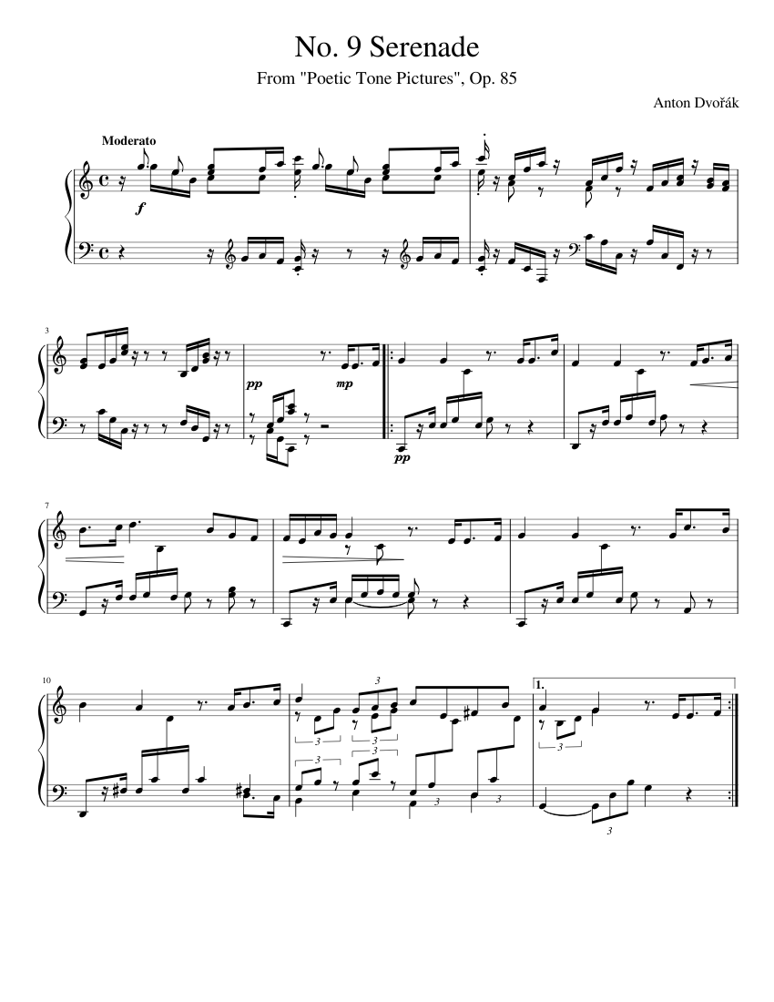 Poetic Tone Pictures Op.85