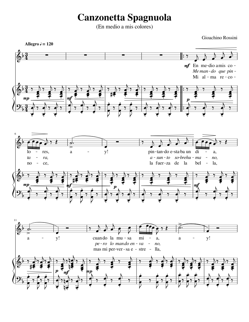 Canzonetta spagnuola